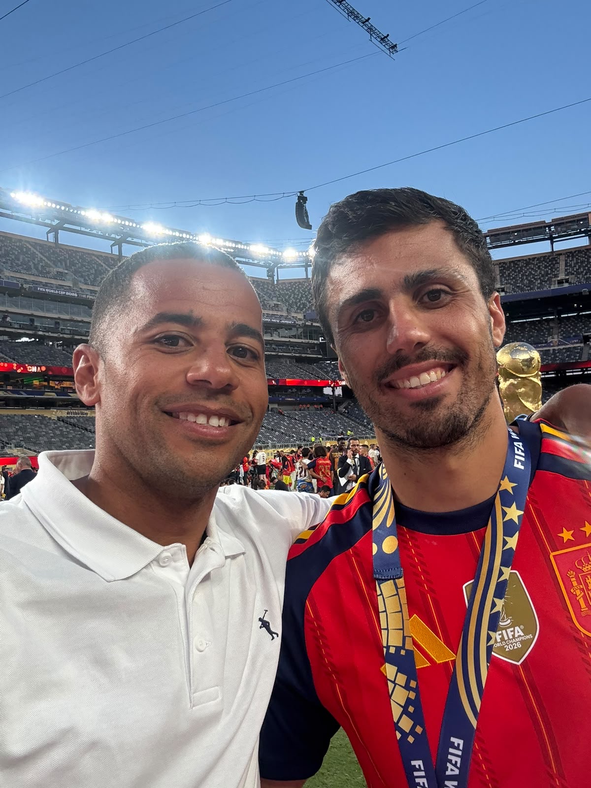 La celebración de los campeones, desde dentro